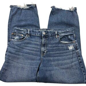 American Eagle Outfitters Blue Straight Leg Jeans